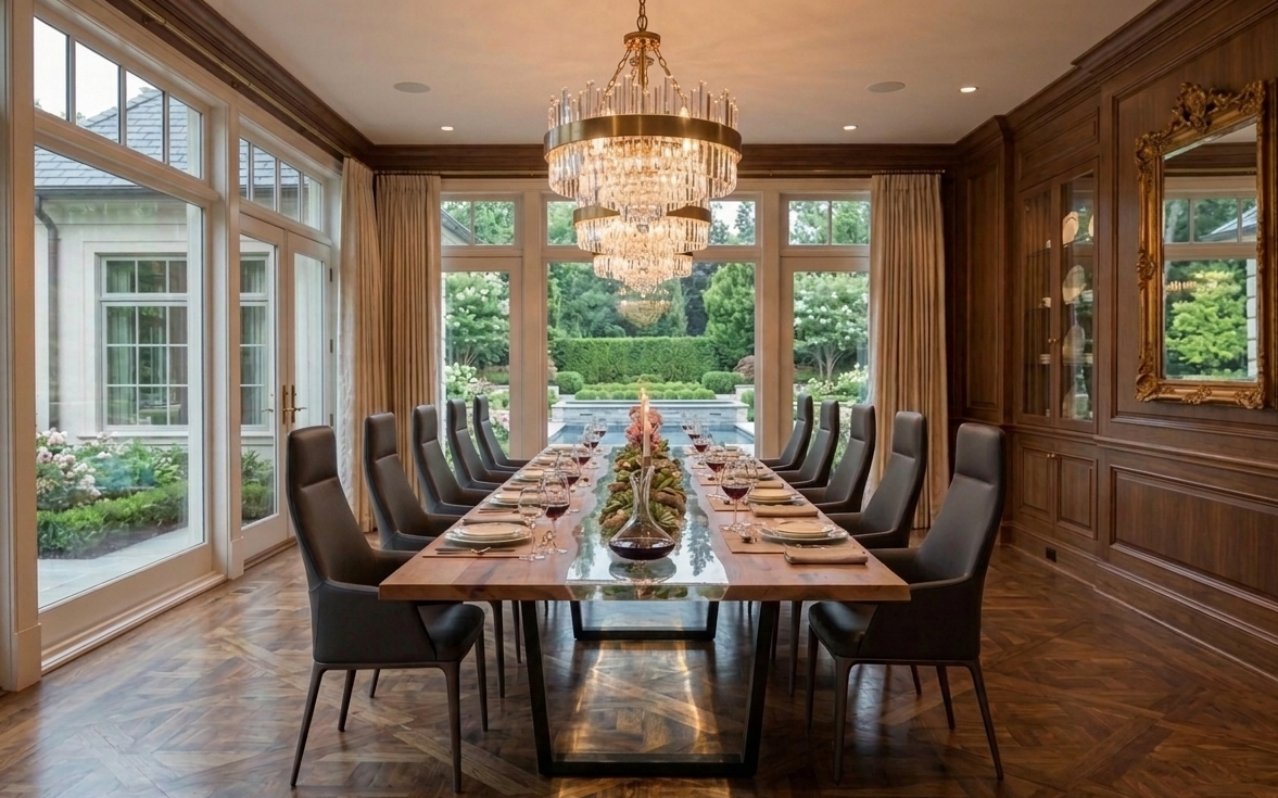 White Oak Epoxy River Tables — Conference Table Or Dining Table