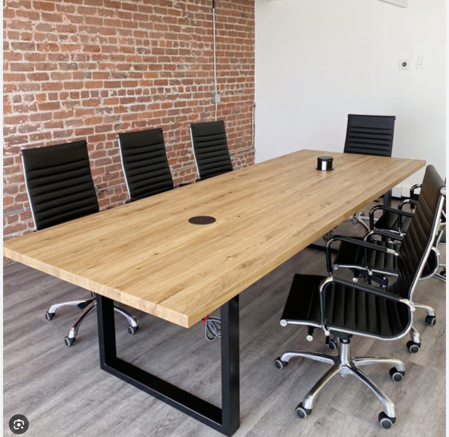 8ft White Oak Table