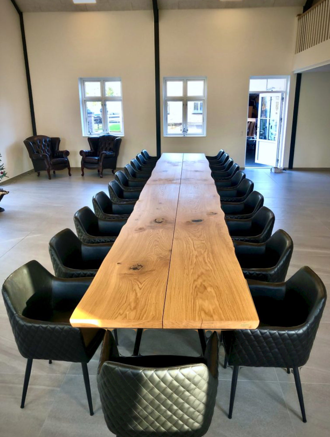 20ft Oak Table