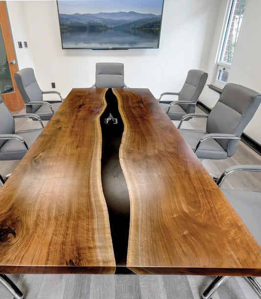 10ft - 20ft Walnut Conference Table