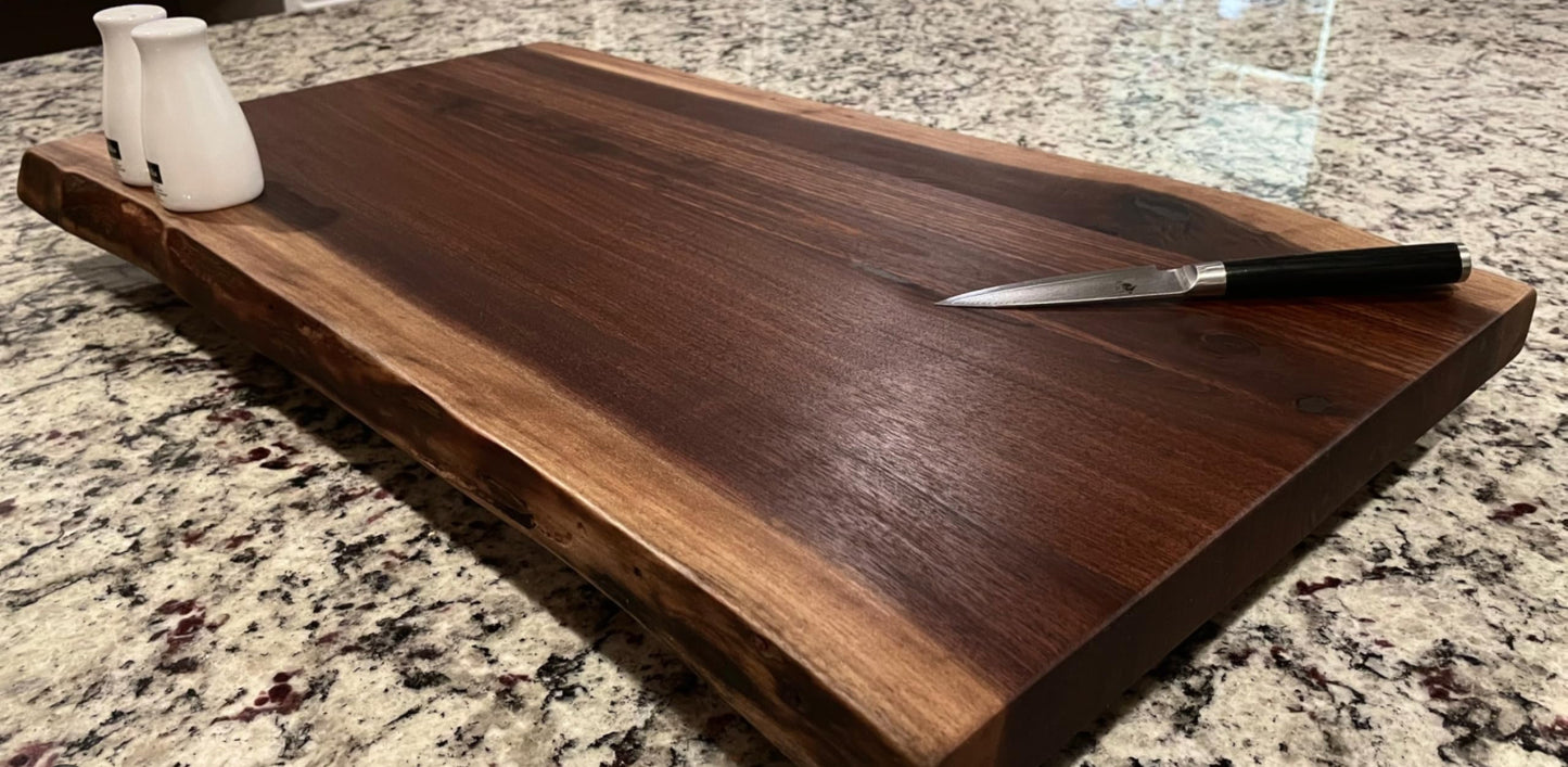 Walnut, White Oak, Or Maple Charcuterie Boards