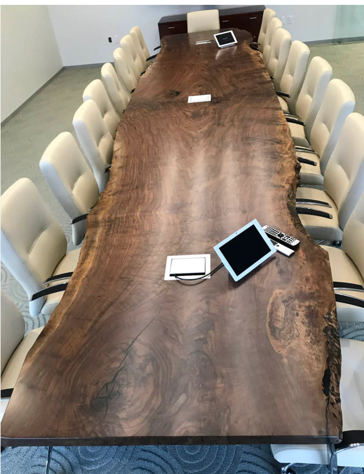 20ft Walnut Conference Table