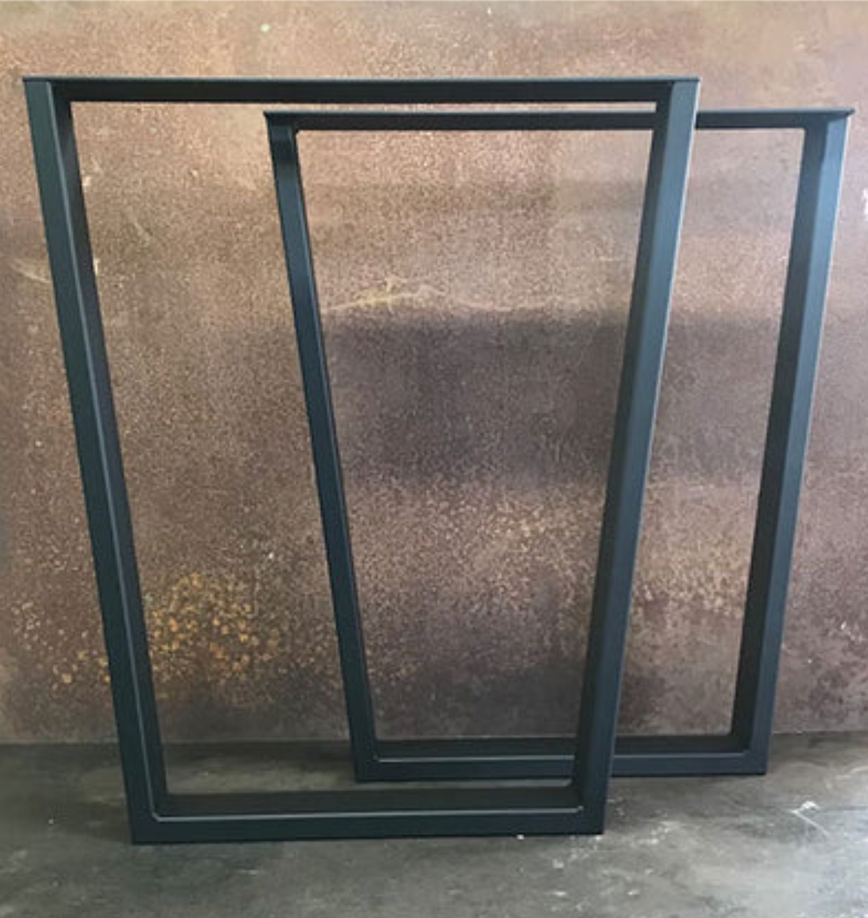 Black Steel Table Legs