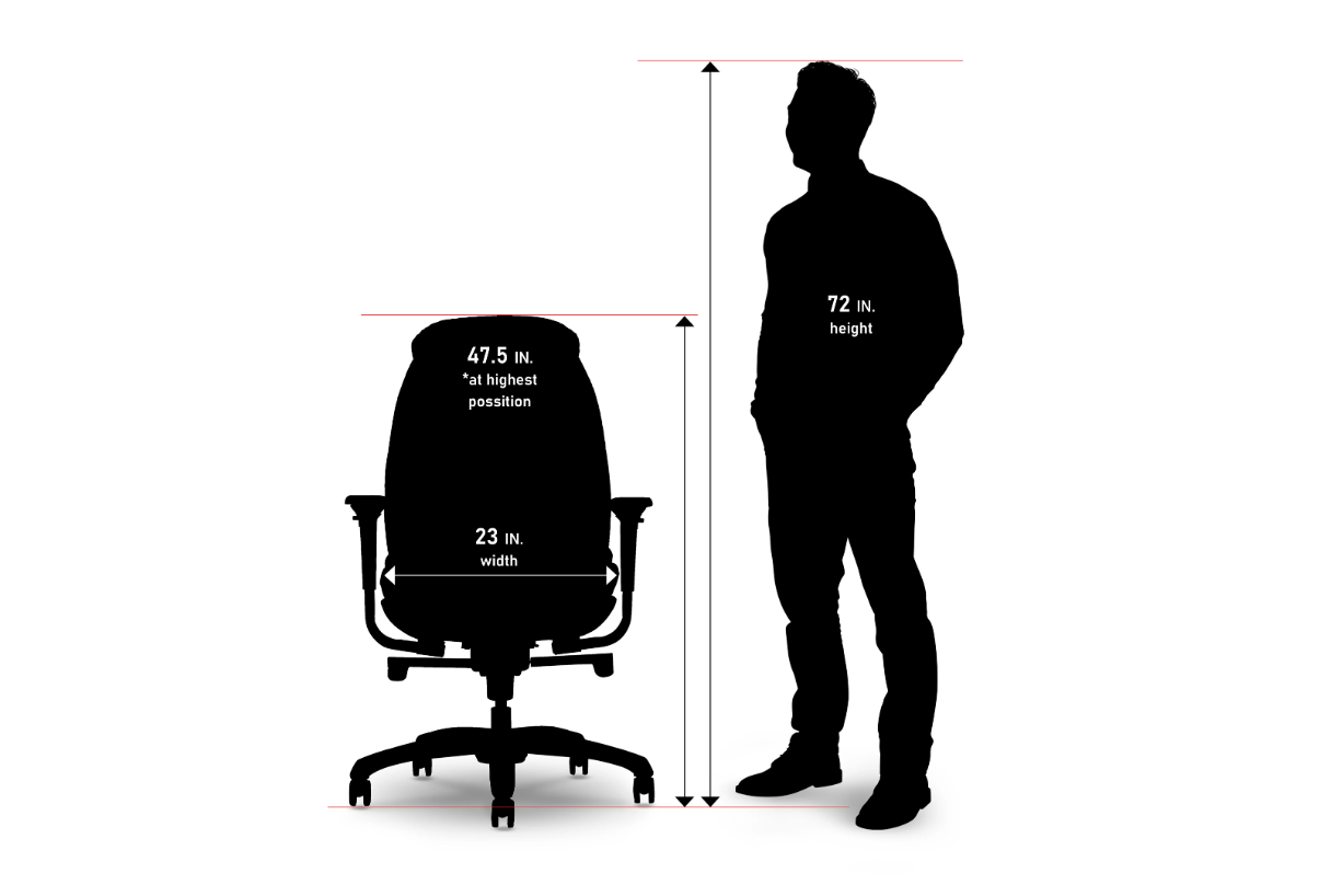 Shaquille O'Neal™ Zethus Ergonomic Bonded Leather High-Back Executive Office Chair, Brown