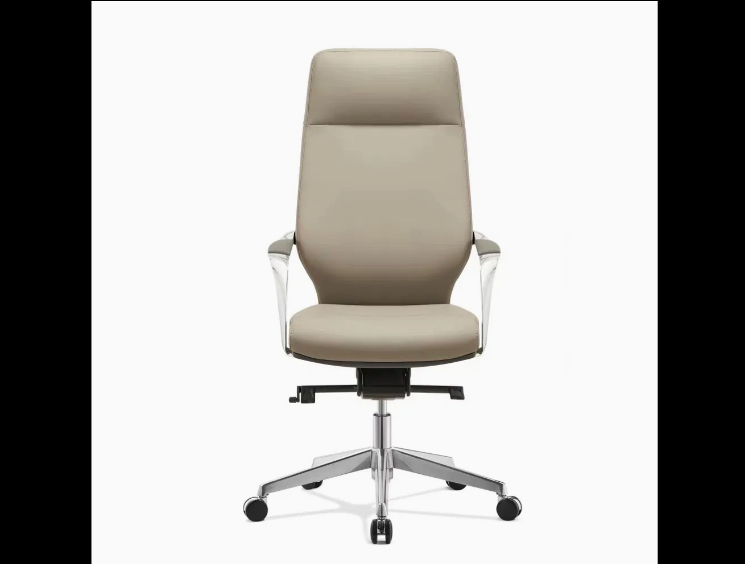 Heavy Duty Modern Leather High Back Manager Armrest VIP Executive Luxury Office Chair with Wheels