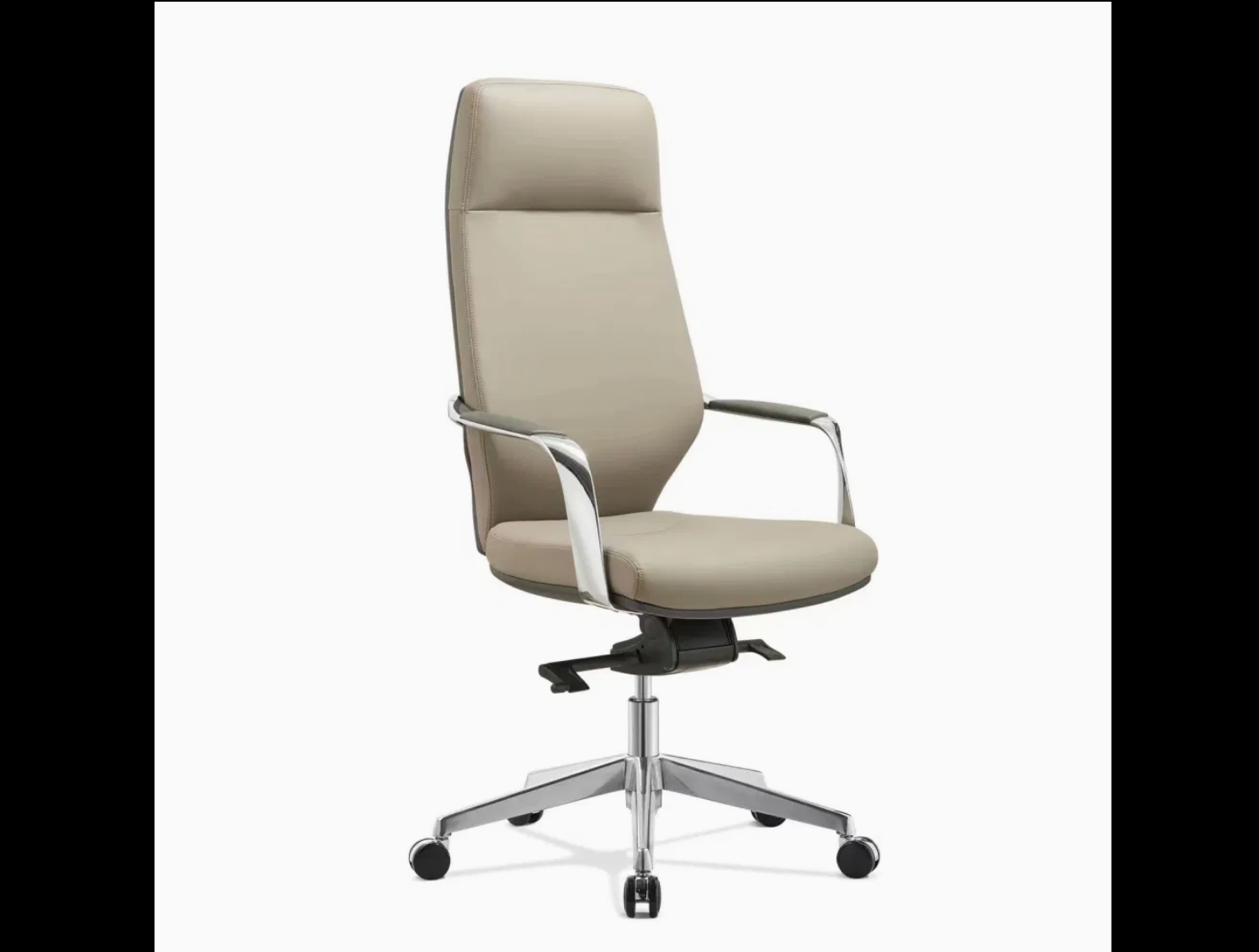 Heavy Duty Modern Leather High Back Manager Armrest VIP Executive Luxury Office Chair with Wheels