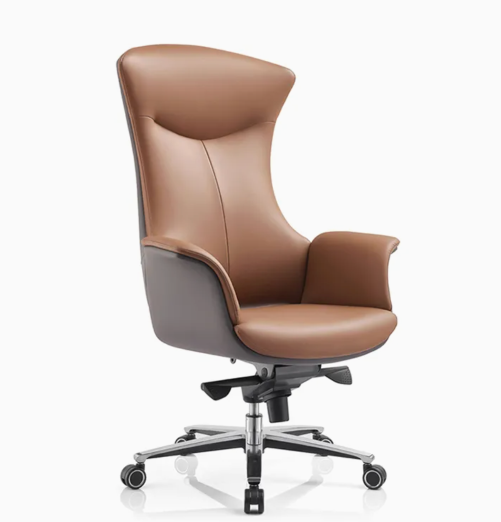 Modern Executive Swivel High Back Leather Ergonomic Boss Manager Meeting Conference Office Chair