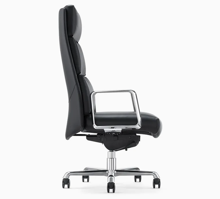 Office Furniture Quality Headrest Office Pure PU Executive Office Manager High Back Boss Executive Chair