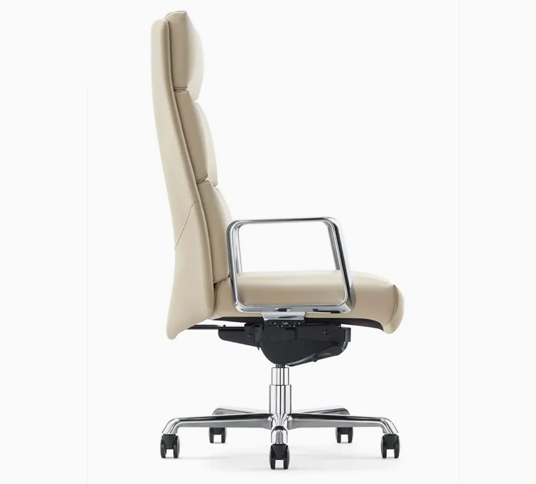 Office Furniture Quality Headrest Office Pure PU Executive Office Manager High Back Boss Executive Chair