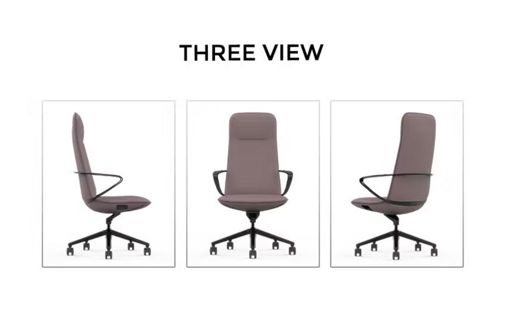 Luxury Modern Adjustable Office Chair Ergonomic Folding Visitor Executive Luxury Swivel Staff Office Executive Chairs