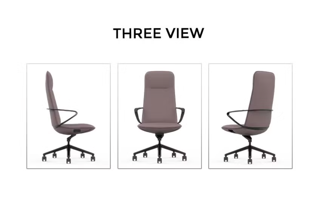 Luxury Modern Adjustable Office Chair Ergonomic Folding Visitor Executive Luxury Swivel Staff Office Executive Chairs