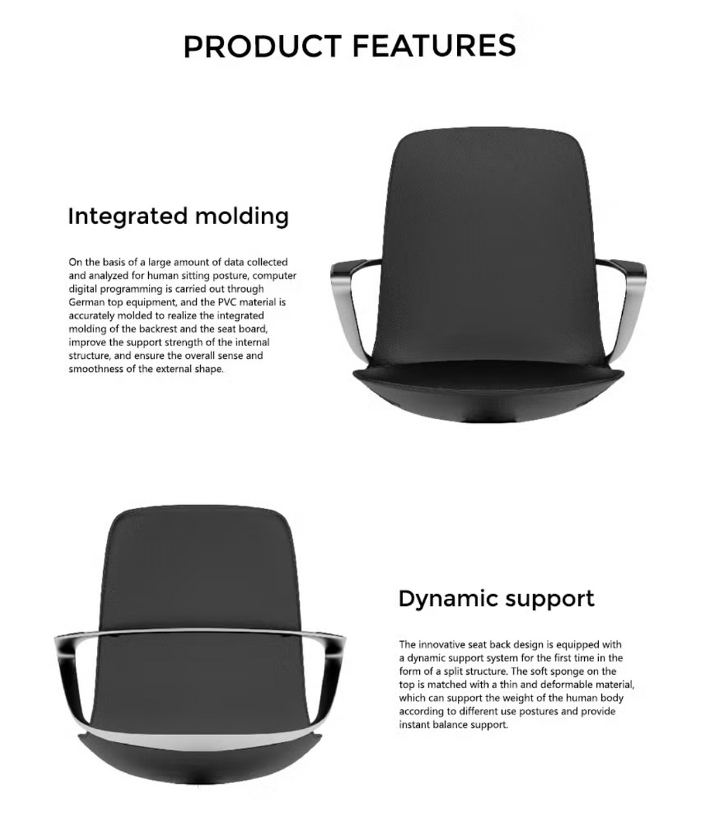 Luxury Modern Adjustable Office Chair Ergonomic Folding Visitor Executive Luxury Swivel Staff Office Executive Chairs