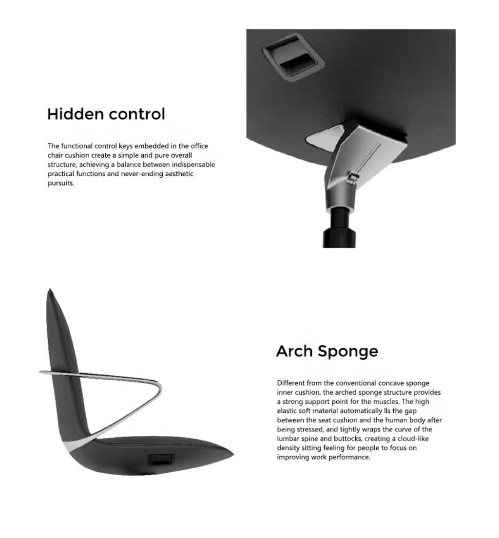 Luxury Modern Adjustable Office Chair Ergonomic Folding Visitor Executive Luxury Swivel Staff Office Executive Chairs