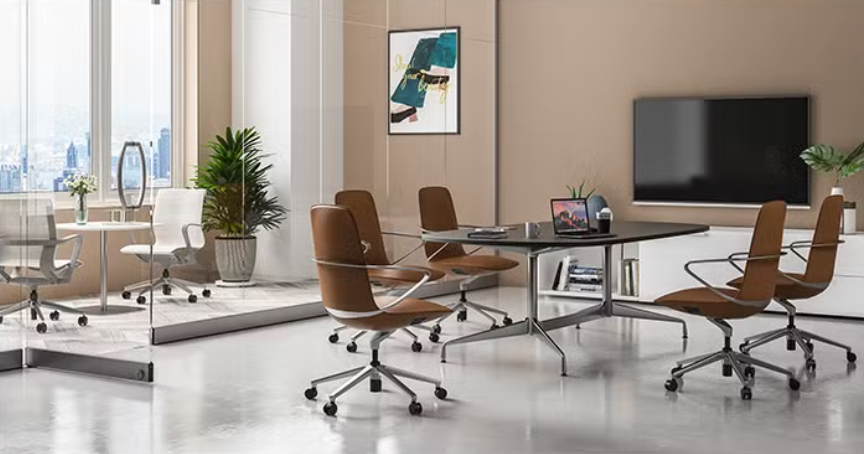 Luxury Modern Adjustable Office Chair Ergonomic Folding Visitor Executive Luxury Swivel Staff Office Executive Chairs