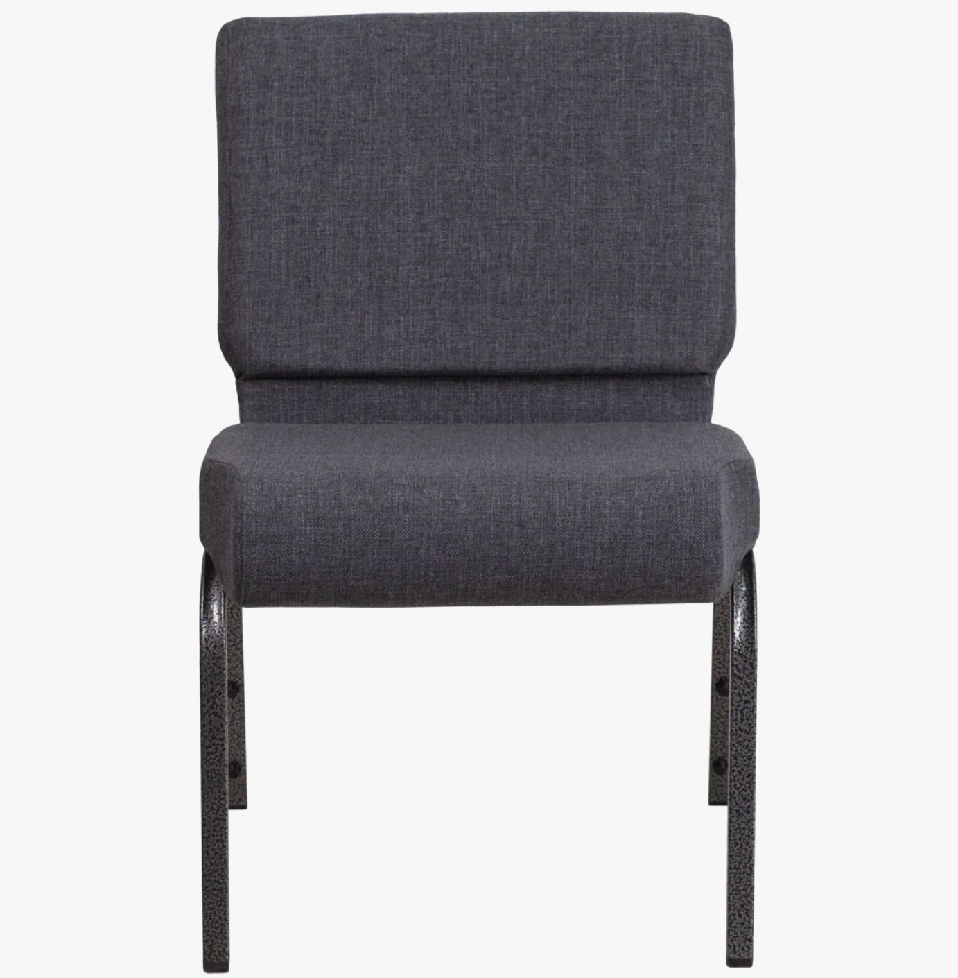 Sold In SETS of 50 Chairs. Church Chairs/Auditorium Seating | Stackable Church Seatings 20.5 Inch Gray Fabric Worship Cinema Auditorium Sanctuary Church Chairs with Cut-Away Back. $49 ea.