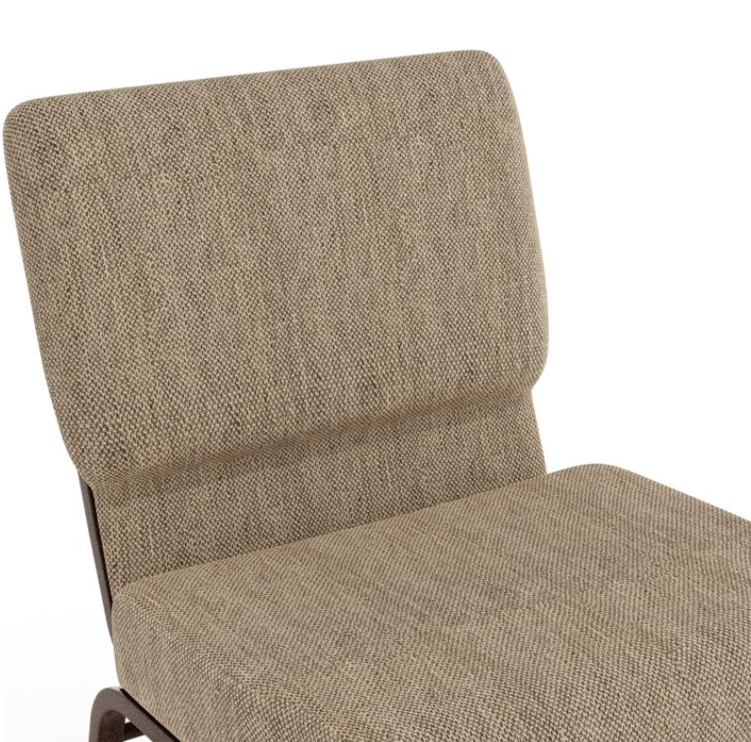 Sold In SETS of 10 Chairs. Church Chairs/Auditorium Seating | Stackable Church Seatings 21 Inch Beige Fabric Worship Cinema Auditorium Sanctuary Church Chairs with Cut-Away Back With Book Rack