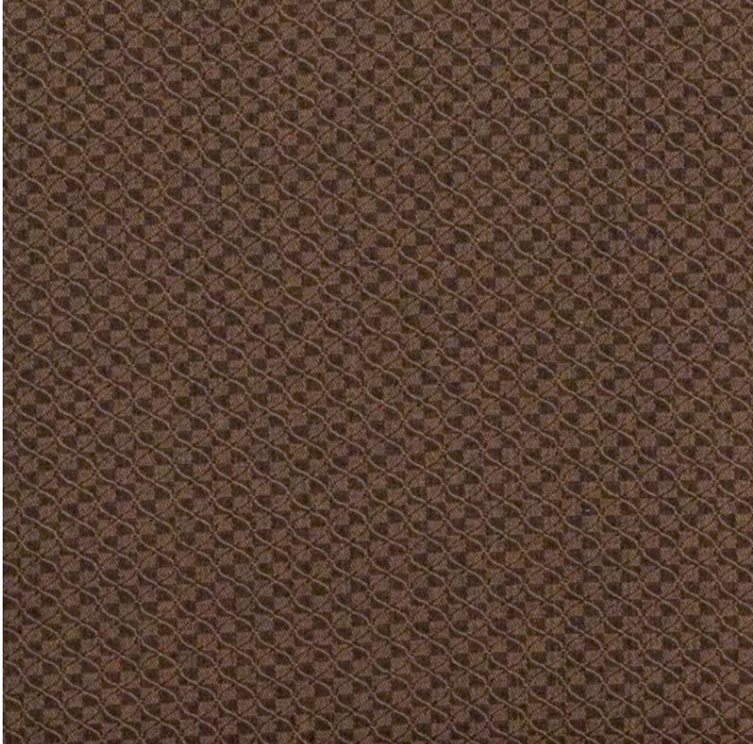 (SET OF 20 CHAIRS) Crown Back Stacking Church/Banquet Chair in Brown Patterned Fabric - Copper Vein Frame 17.25" Wide