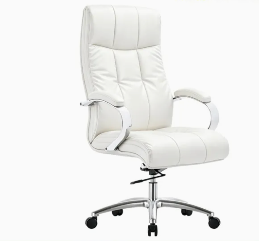 Luxury Commercial Executive Furniture High Back Manager Leather Swivel Ergonomic Computer Office Chair with Wheels