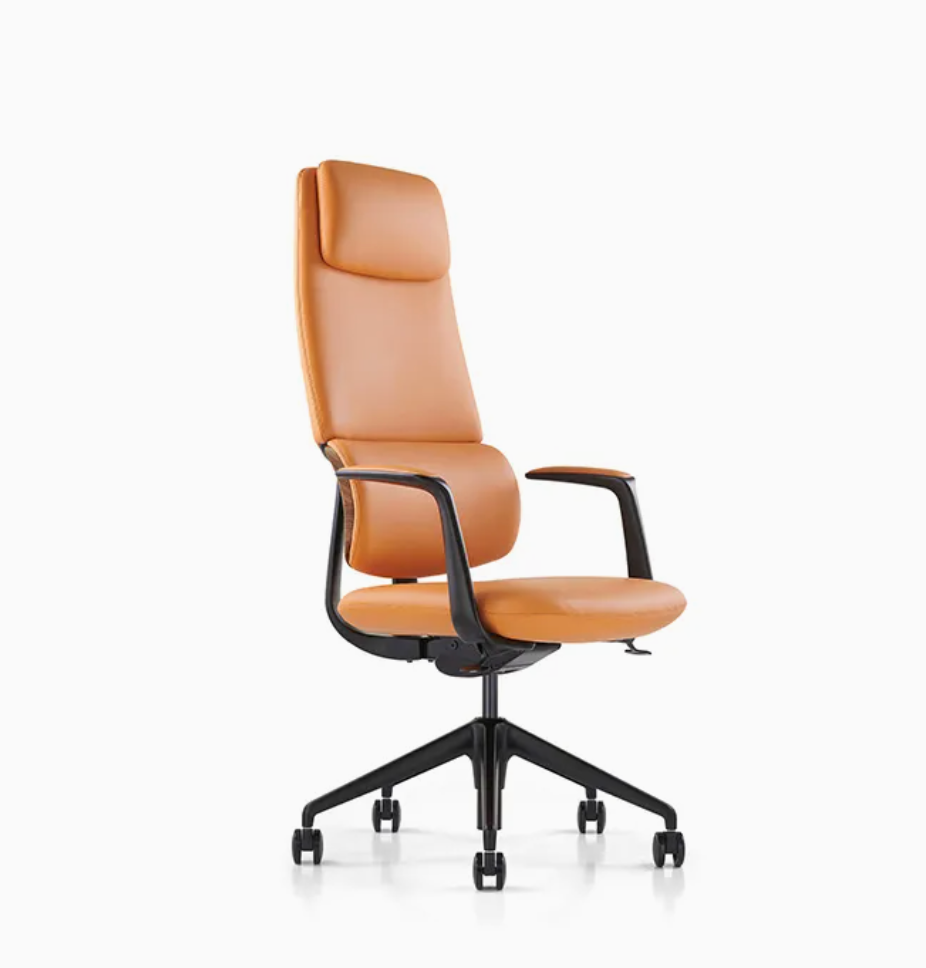 High Quality Leather Boss Executive Office Ergonomic Meeting Swivel Manager Chair