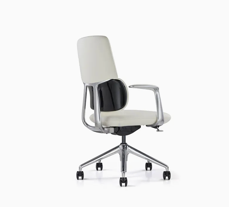 Luxury MID Back Boss Executive Chairman Office Chair Swivel Ergonomic Leather Office Executive Chair