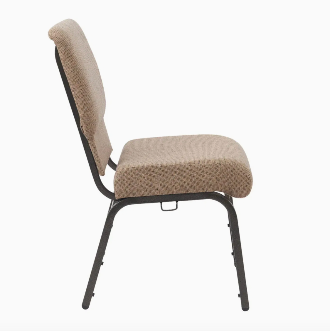 Set of 50 Church Chairs/Auditorium Seating | Stackable Church Seatings 20.5 Inch Tan Fabric Worship Cinema Auditorium Sanctuary Church Chairs with Cut-Away Back. $49 ea.