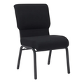 Set of 50 Church Chairs/Auditorium Seating | Stackable Church Seatings 18.5 Inch Black Fabric Worship Cinema Auditorium Sanctuary Church Chairs with Cut-Away Back. $42 ea.